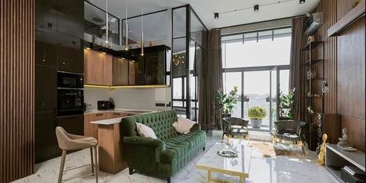 st. Goloseevskiy prospekt 60 Interior Condition Brand New, Furniture Flexible