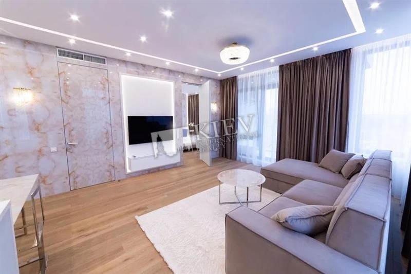 st. Fedorova 2a Living Room Flatscreen TV, L-Shaped Couch, Residential Complex Tetris Hall
