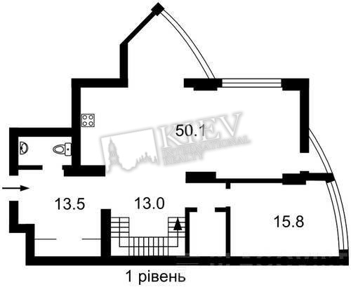 Four-bedroom Apartment st. Glubochitskaya 32 5893
